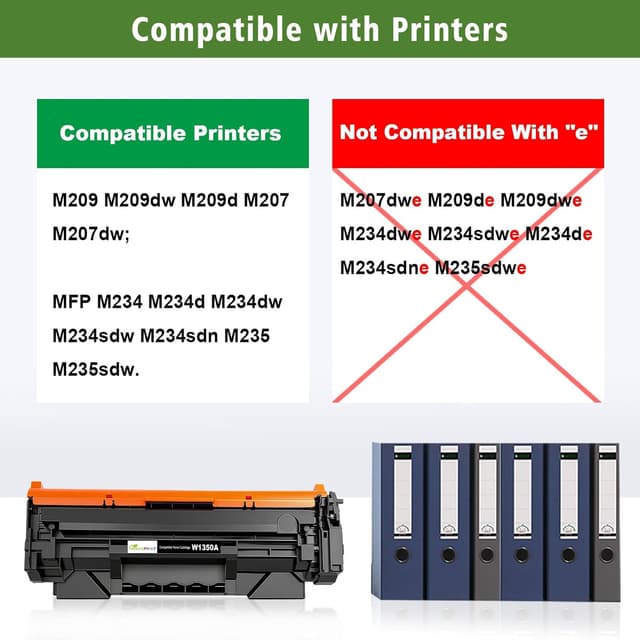 Detalle 2 de Cartucho tóner 135A compatible 1100 páginas M207