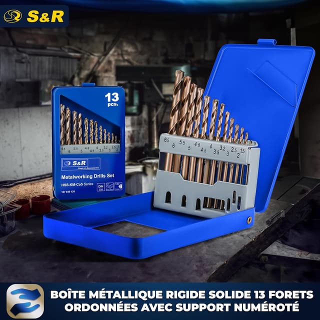 Thumbnail 5 de S&R Forets à métaux 1‑6,5 mm