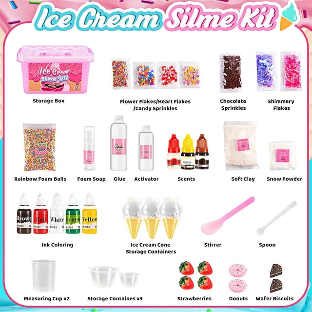 Thumbnail 5 de Adeokay Ice Slime Kit 44 piezas