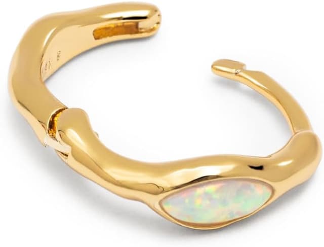 Thumbnail 2 de SINGULARU Orecchino Singolo Cerchio Hope in oro 18 kt 💍