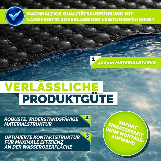 Thumbnail 4 de tillvex Premium Pool Solarplane 549x274 cm