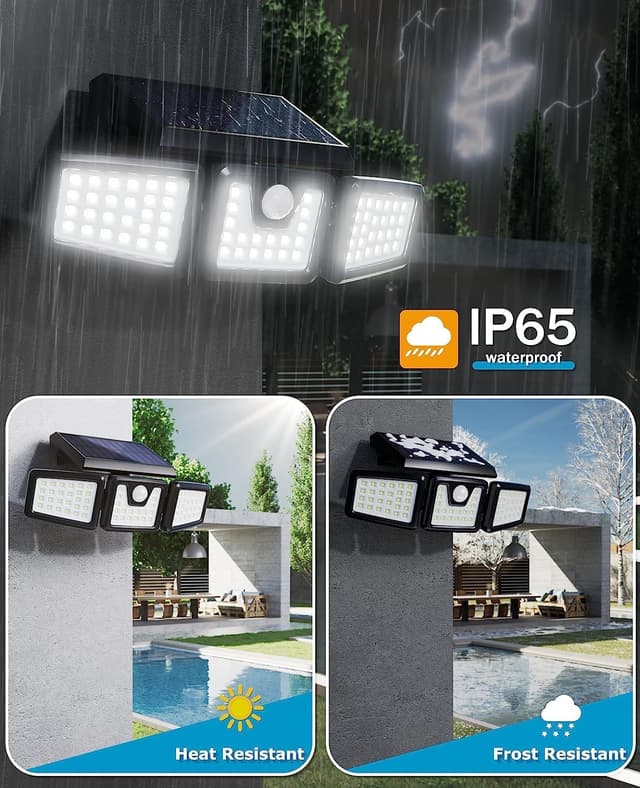 Thumbnail 4 de KIBTOY Solar Sensor Outdoor Light