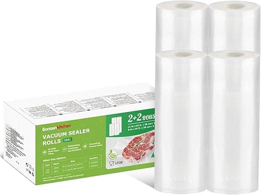Detalle de Bonsenkitchen VB42 Bolsas al Vacío para Alimentos 🥩