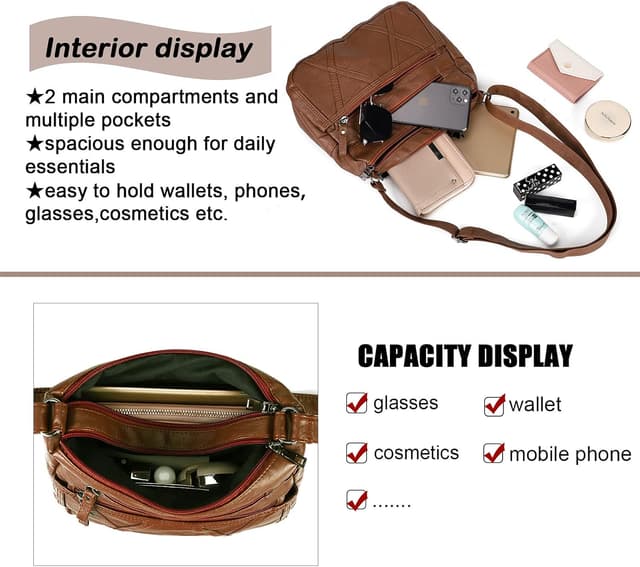 Detalle 2 de Gladdon Multi pocket cross-body bag