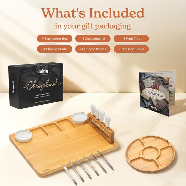 Detalle 2 de SMIRLY Large Charcuterie Board Set