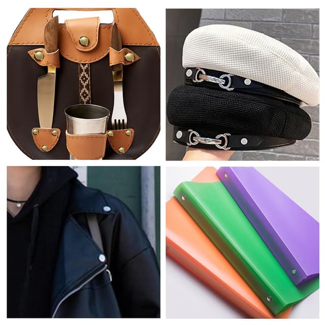 Detalle 1 de Chicago Buchschrauben Set M5x6 mm 30-teilig