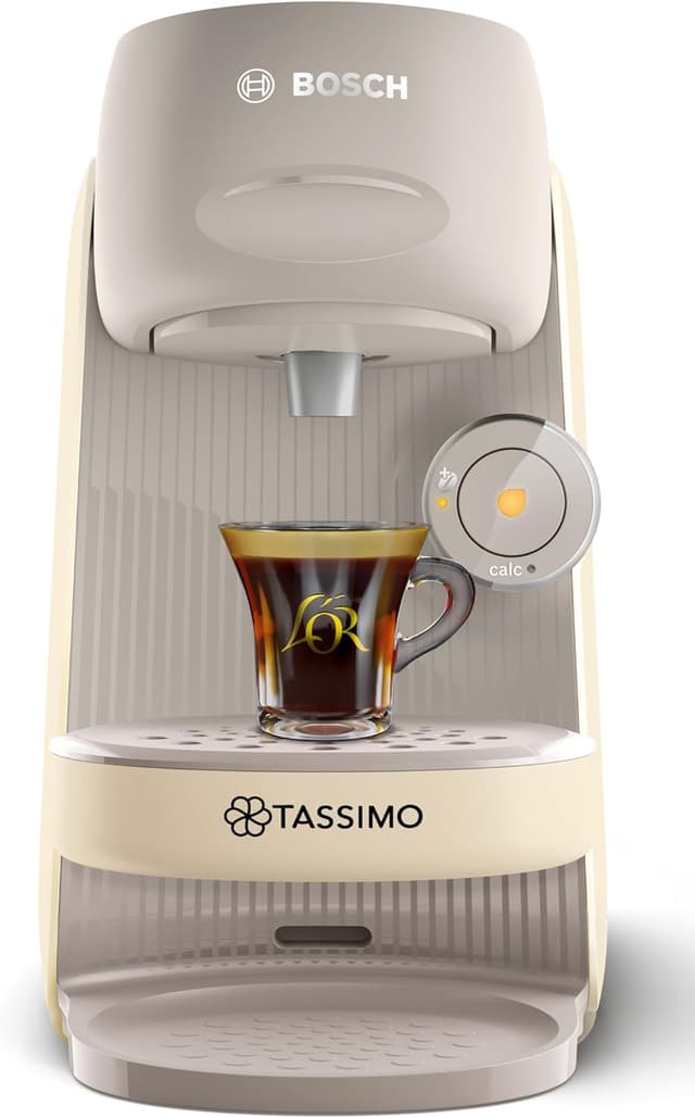 Detalle 2 de Tassimo by Bosch Finesse Friendly Pod Coffee Machine Cream TAS167PGB with INTELLIBREW and IntensityBoost
