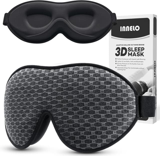 Detalle de INNELO Sleep Mask 12 mm blackout mask