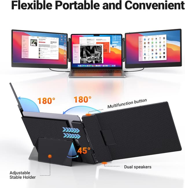 Thumbnail 5 de Cevaton Laptop Bildschirm Extender 14Zoll