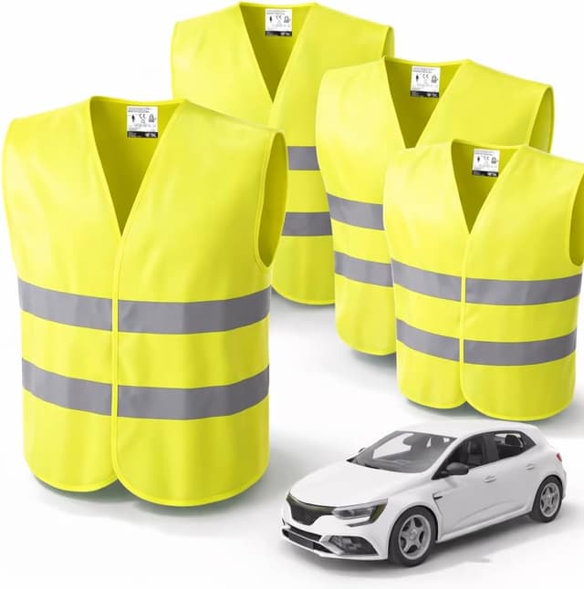 Imagen de TK Gruppe Timo Klingler Gilet de sécurité 4x 🦺 en OfertitasTOP