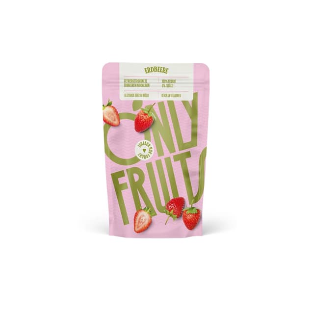 Imagen de ONLYFRUITS Erdbeeren in Scheiben 100 g 🍓 en OfertitasTOP