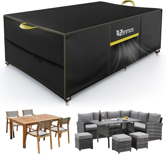 Detalle de Zenmos Garden Furniture Cover 180x120x74cm