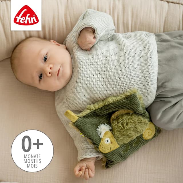 Detalle 2 de Fehn Kirschkernkissen Chamäleon 16 x 16 cm