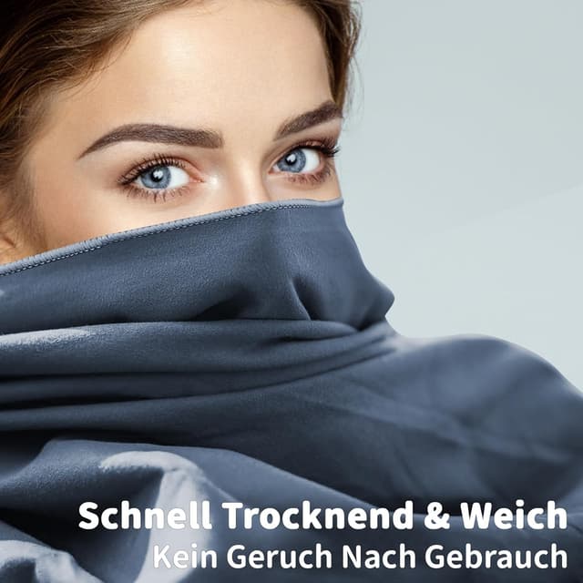 Thumbnail 2 de Pameil Mikrofaser Handtuch 160x80 cm 🏖