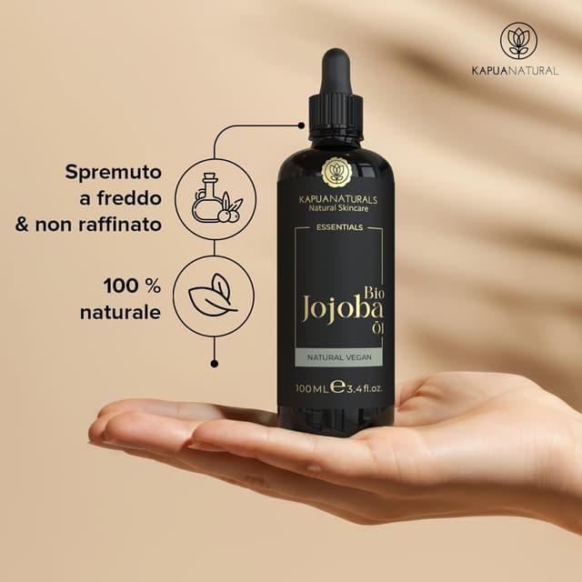 Thumbnail 6 de Olio di jojoba bio 100 ml: 100% puro, spremuto a freddo e vegano