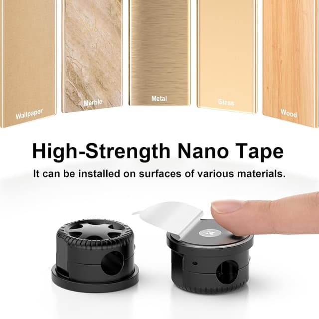 Thumbnail 4 de Kimsky Kabelhalter 9 Stück Desktop Organizer