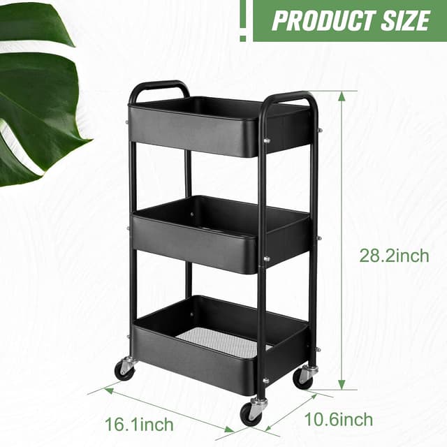 Detalle 2 de ABCOOL chariot utilitaire 3 niveaux