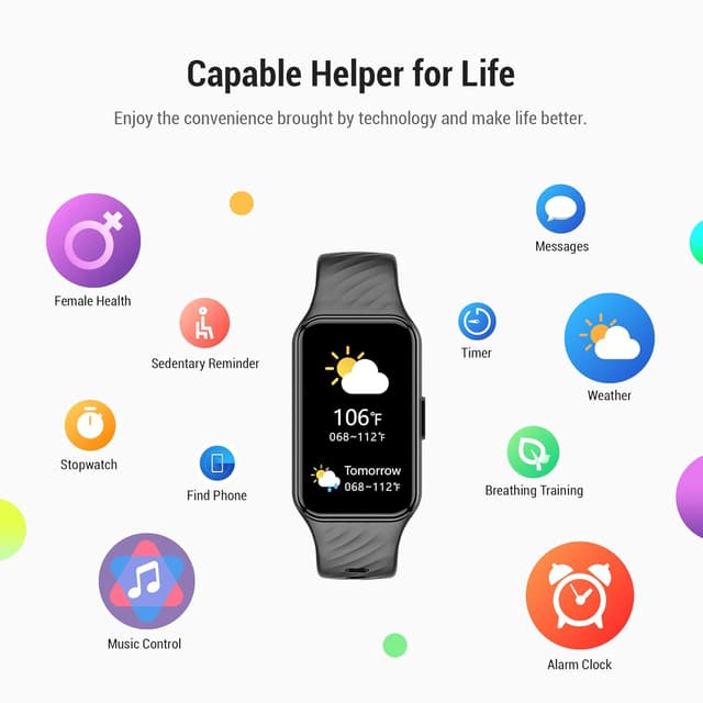 Thumbnail 6 de Blackview Smart Watch 1.47" AMOLED, 50‑day battery
