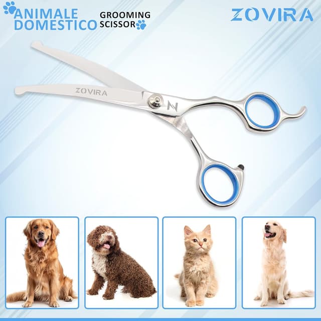 Thumbnail 5 de Zovira forbici per toelettatura cani 6,5" professionali