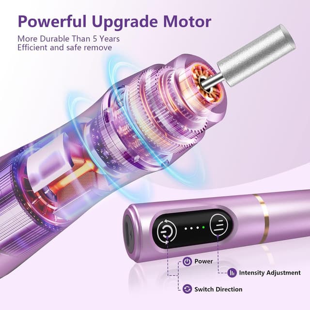 Thumbnail 4 de TUOBEO Cordless Nail Drill 650 mAh ๐