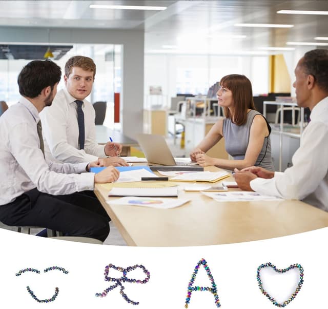 Thumbnail 6 de 1000pcs Ferrite Putty Fidget Toys Magnetic Stones in Metal Tin (Adults) – Multicoloured