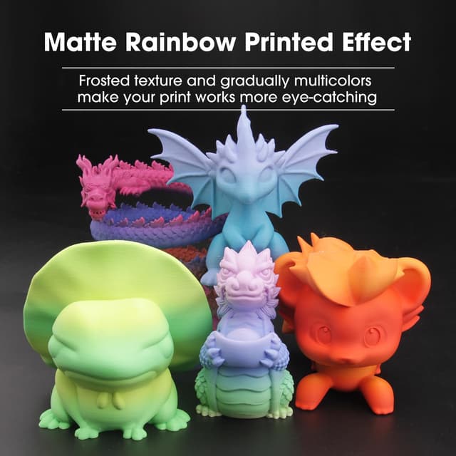 Thumbnail 4 de eSUN Matte Rainbow PLA 1,75 mm