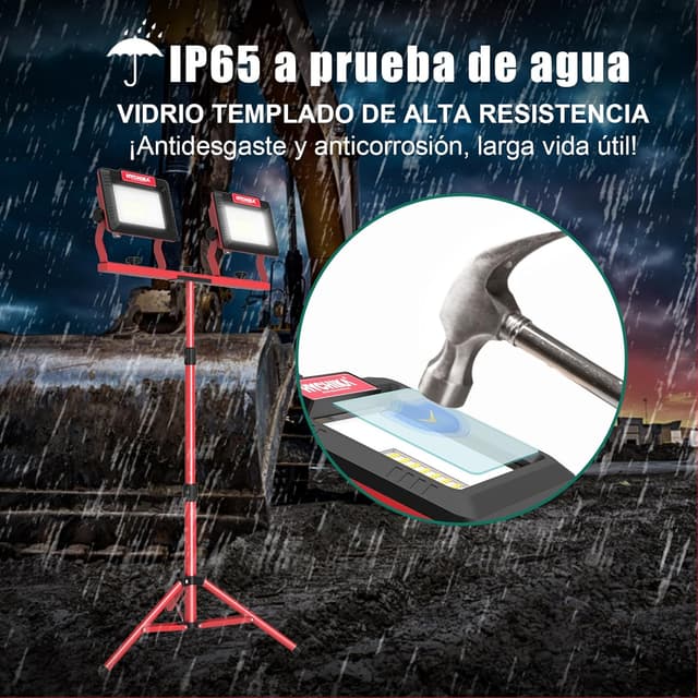 Thumbnail 5 de HYCHIKA 2x60W Foco LED 14.000LM 6500K