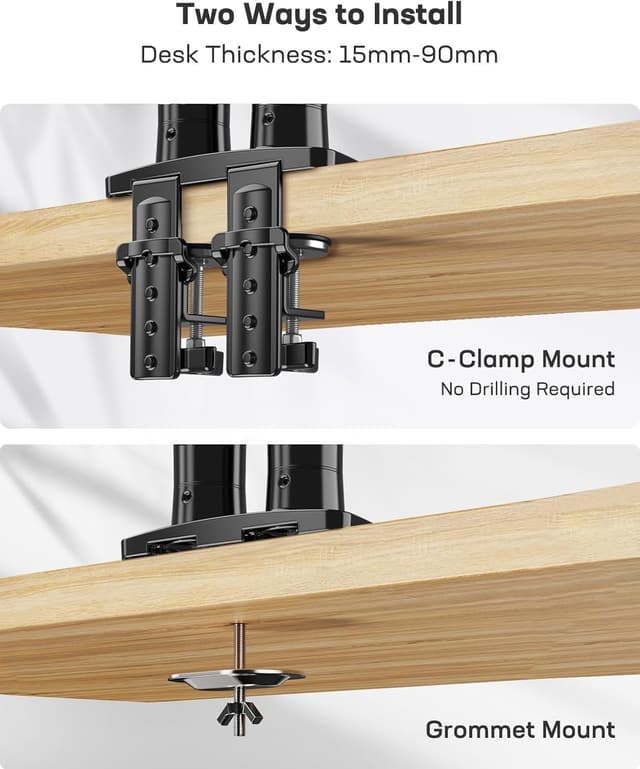 Thumbnail 6 de HUANUO Monitor Halterung 13–32 Zoll 🖥