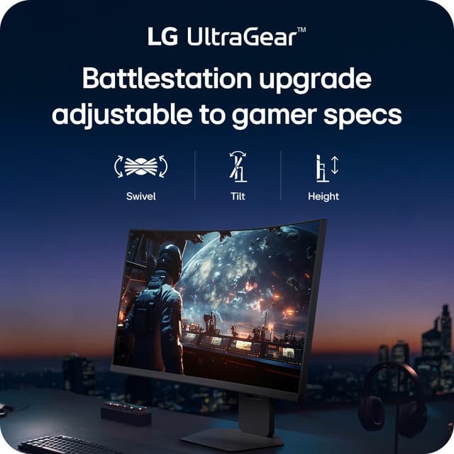 Thumbnail 6 de LG 37G800A-B 37‑Inch Ultragear 4K Curved Gaming Monitor