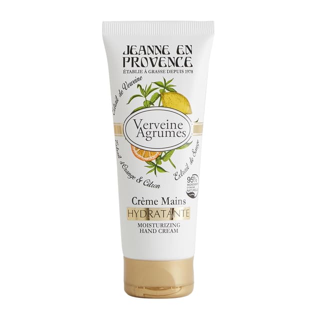 Detalle de Jeanne en Provence Handcreme-Set (3×75 ml) – Eisenkraut Zitrusfrüchte, Jasmin Secret & Divine Olive