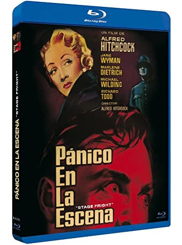 Detalle de Pánico en la Escena (BD 1950) de Alfred Hitchcock en Blu-ray MPO