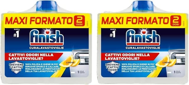 Imagen de Finish Curalavastoviglie 2x250 ml 🍋 en OfertitasTOP