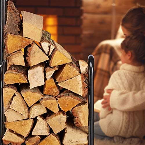 Thumbnail 2 de Relaxdays Carro Leña 100×41×42,5 cm, 60 kg 🪵