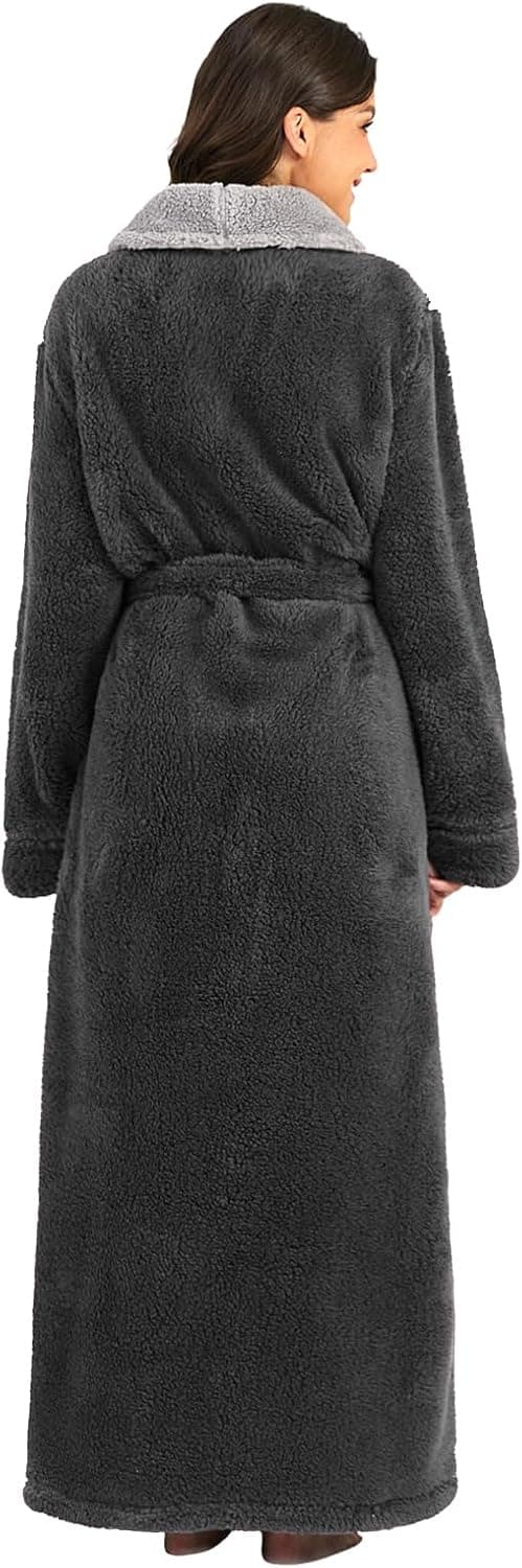 Thumbnail 1 de PUTUO Robe de Chambre Femme Polaire Longue