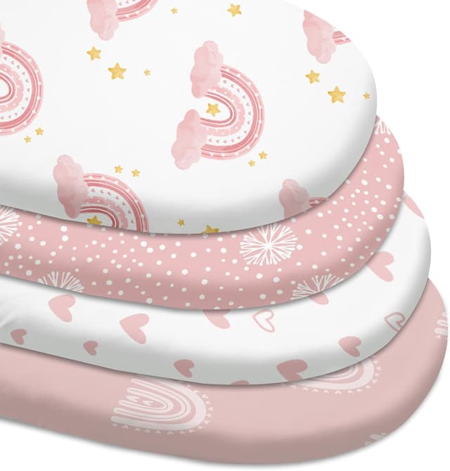 Detalle de Soarwg Moses Basket Sheets 82x41cm for Babies