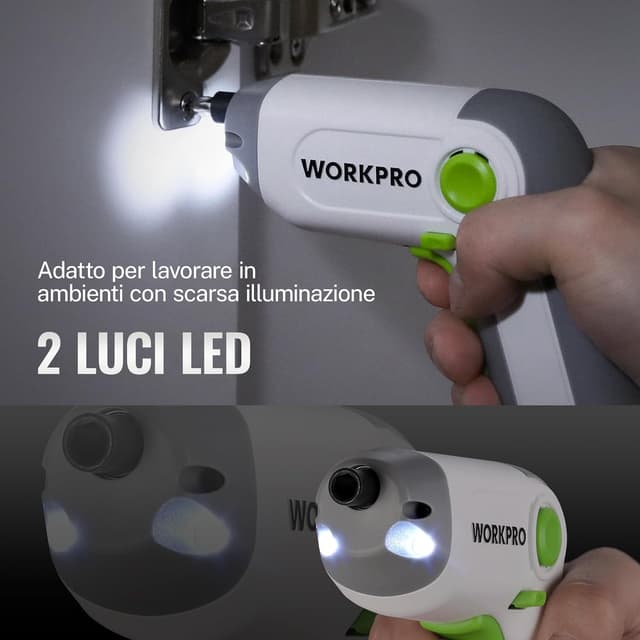 Detalle 1 de WORKPRO Avvitatore a batteria 3,6 V
