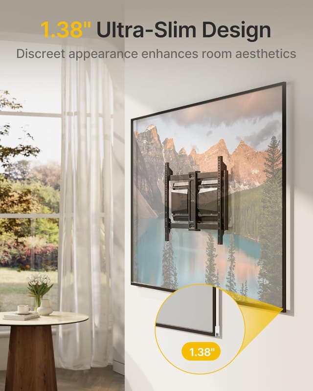 Thumbnail 1 de monTEK Ultra Slim TV Mount 185 lb