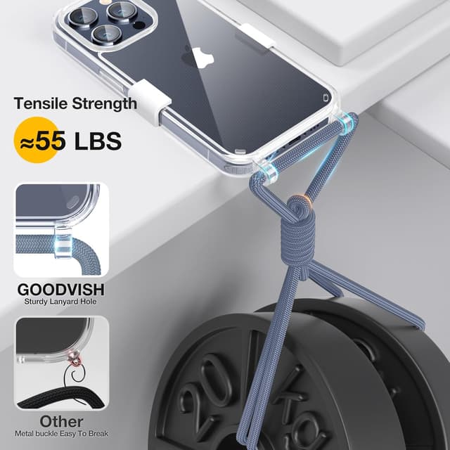 Detalle 2 de GOODVISH Handykette iPhone 15 Pro 6,1 Zoll