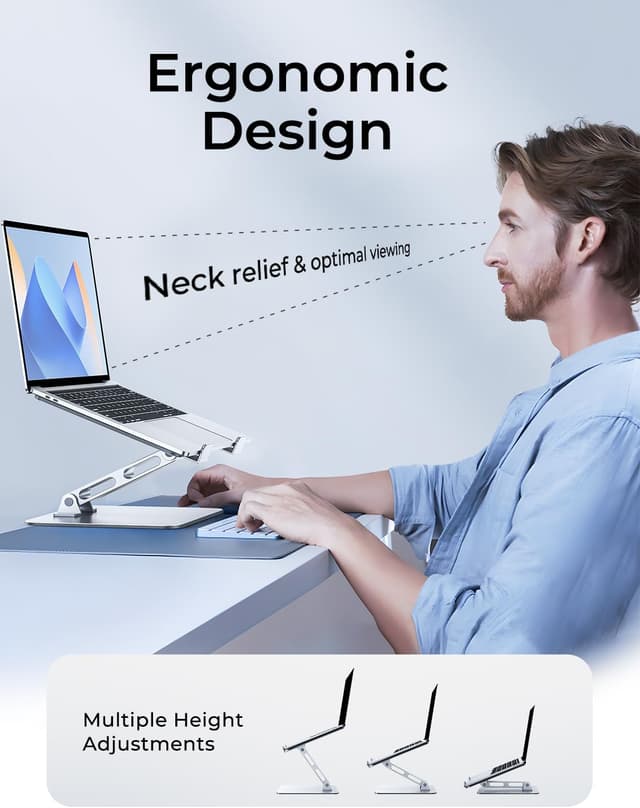 Detalle 2 de CIRYCASE Laptop Stand 10–16" adjustable