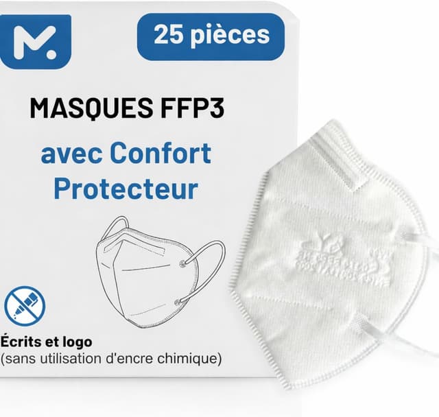 Imagen de medicinadellavoro.com Masque FFP3 25 pièces en OfertitasTOP