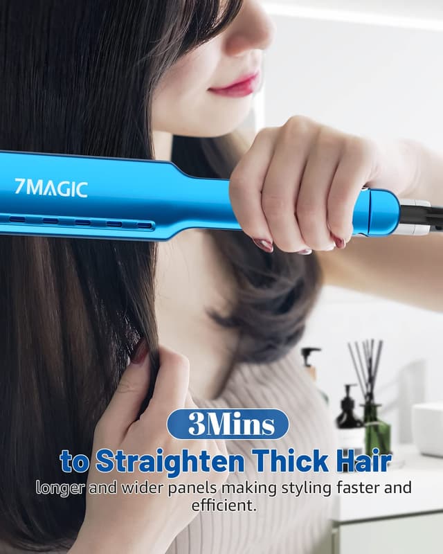 Detalle de 7MAGIC Nano Titanium Flat Iron 1.7 in