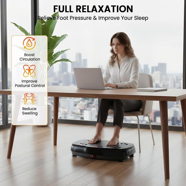 Thumbnail 4 de TISSCARE Vibration Plate 400lb Home Fitness