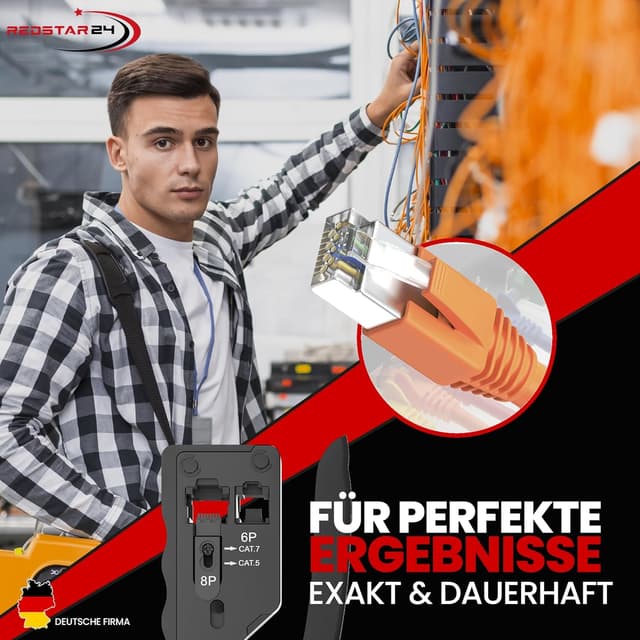 Thumbnail 5 de RedStar24 Crimpadora RJ45 Kit de herramientas