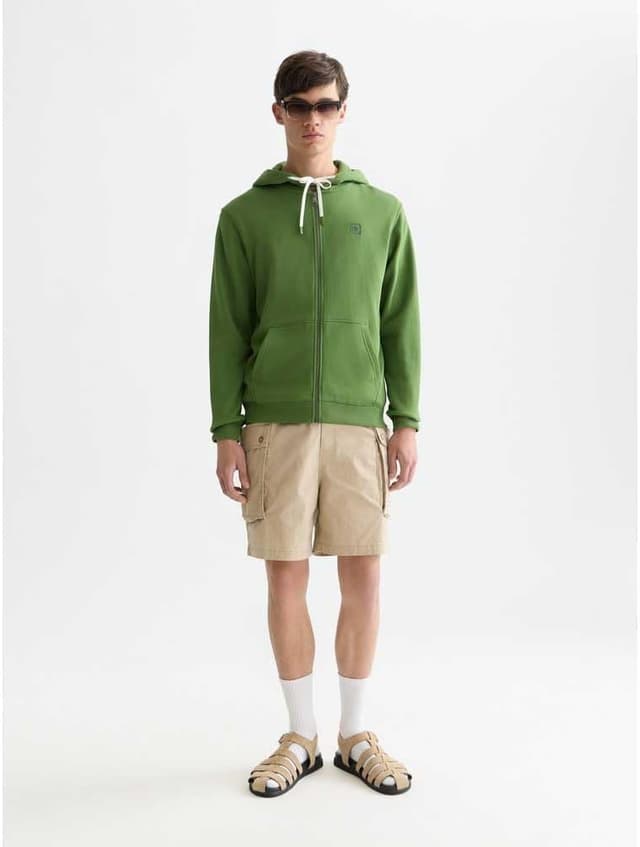 Thumbnail 6 de Scotch & Soda Felpa con cappuccio uomo Essential Badge Logo