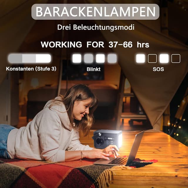 Thumbnail 5 de SBAOH Tragbare Powerstation 88,8 Wh