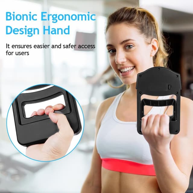 Detalle 2 de OSDUE digitales Handkraftmessgerät (Hand-Dynamometer) mit LCD & USB-Ladekabel