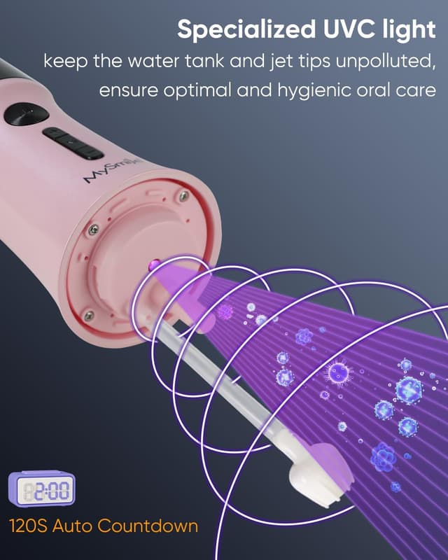 Thumbnail 4 de MySmile LP221 335ml Water Flosser with OLED Display