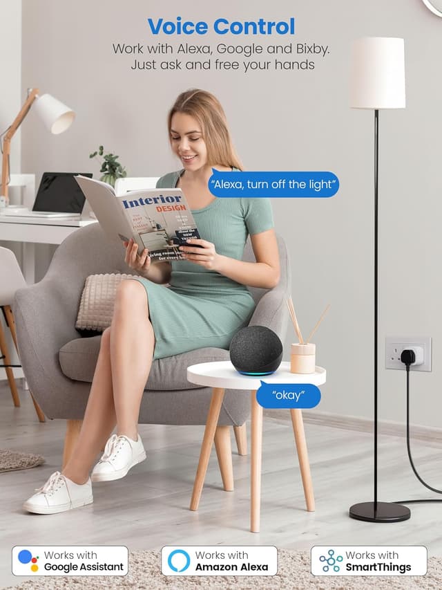 Thumbnail 4 de EIGHTREE Smart Plug Energy Monitor 4-pack 🔌