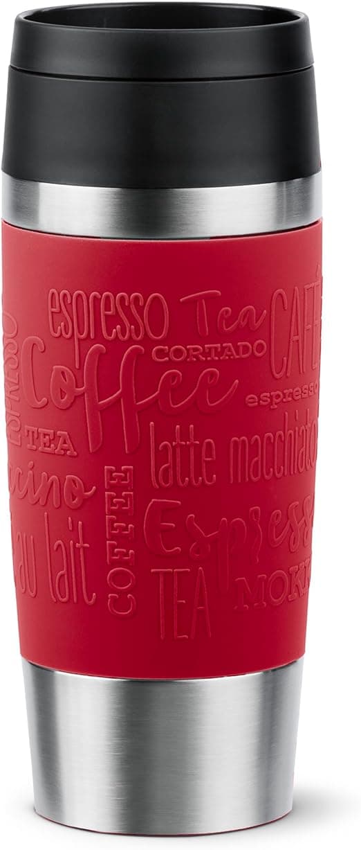 Imagen de Taza de Viaje TEFAL Classic 0,36L Roja 🌍 - 100% Hermética en OfertitasTOP