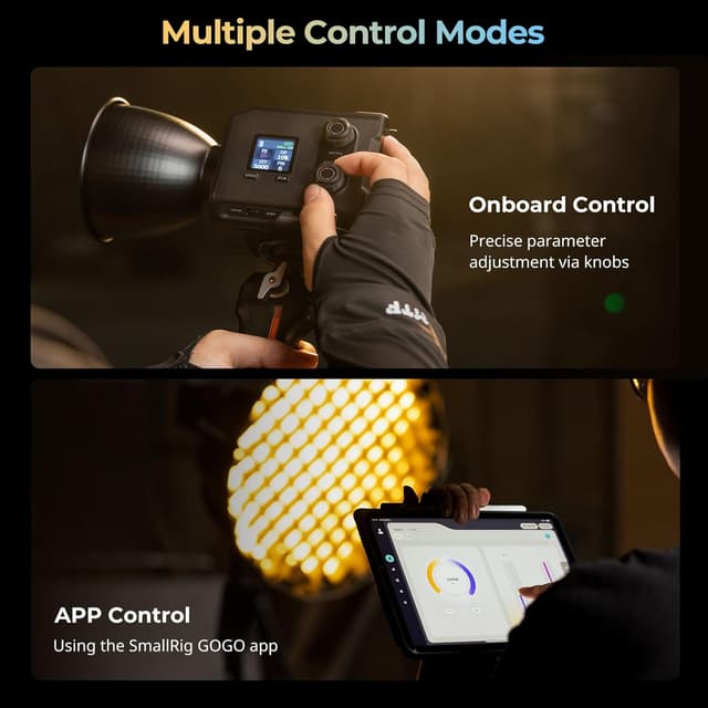 Thumbnail 2 de SMALLRIG RC 100B 100W Bi‑Colour LED Light